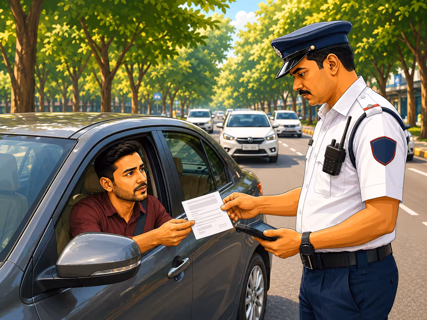 Challan Status Check